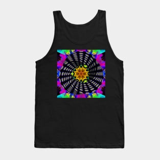 Atomic Fusion - Mobius Flower Tank Top